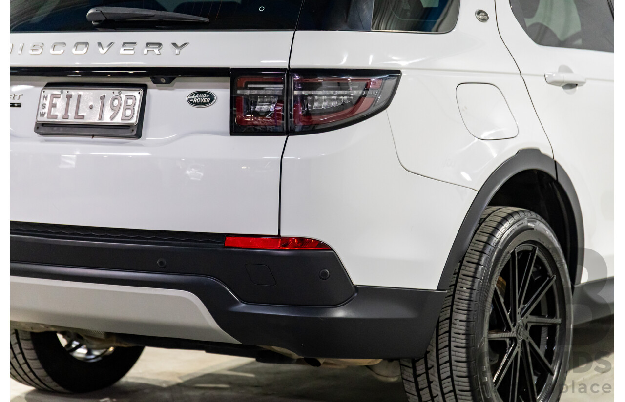 01/2020 Land Rover Discovery Sport P200 S (147kW AWD) L550 MY20.5 4d Wagon Fuji White Turbo 2.0L - 7 Seater