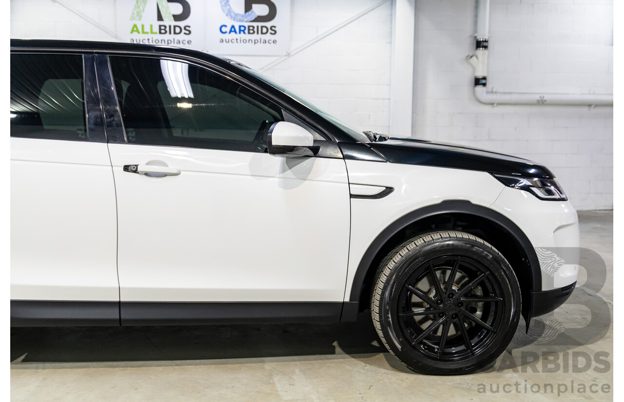 01/2020 Land Rover Discovery Sport P200 S (147kW AWD) L550 MY20.5 4d Wagon Fuji White Turbo 2.0L - 7 Seater