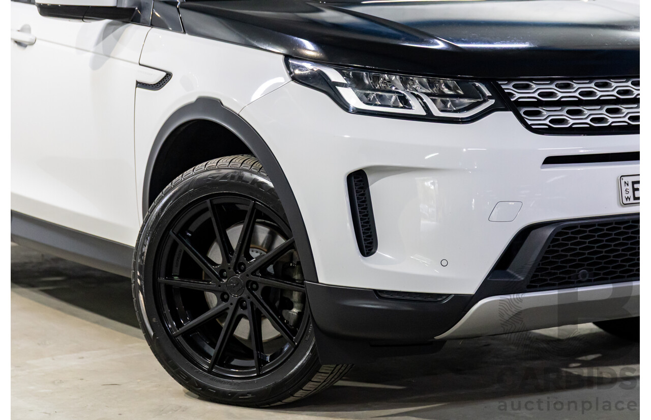 01/2020 Land Rover Discovery Sport P200 S (147kW AWD) L550 MY20.5 4d Wagon Fuji White Turbo 2.0L - 7 Seater