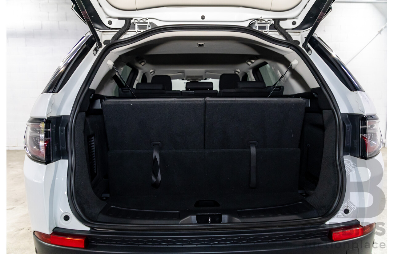01/2020 Land Rover Discovery Sport P200 S (147kW AWD) L550 MY20.5 4d Wagon Fuji White Turbo 2.0L - 7 Seater