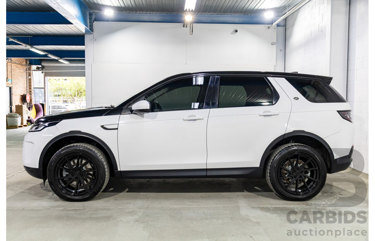 01/2020 Land Rover Discovery Sport P200 S (147kW AWD) L550 MY20.5 4d Wagon Fuji White Turbo 2.0L - 7 Seater