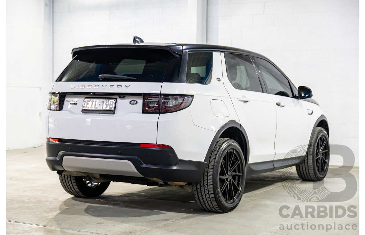 01/2020 Land Rover Discovery Sport P200 S (147kW AWD) L550 MY20.5 4d Wagon Fuji White Turbo 2.0L - 7 Seater