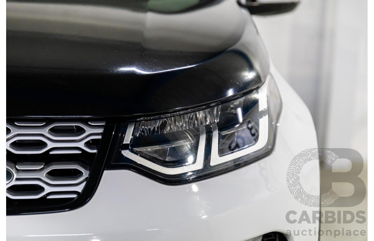 01/2020 Land Rover Discovery Sport P200 S (147kW AWD) L550 MY20.5 4d Wagon Fuji White Turbo 2.0L - 7 Seater