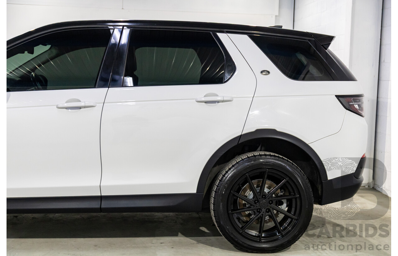 01/2020 Land Rover Discovery Sport P200 S (147kW AWD) L550 MY20.5 4d Wagon Fuji White Turbo 2.0L - 7 Seater