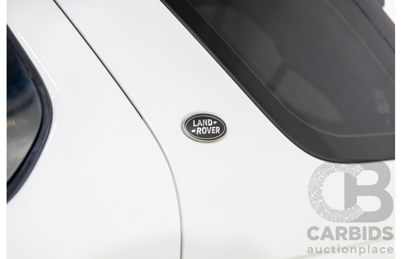 01/2020 Land Rover Discovery Sport P200 S (147kW AWD) L550 MY20.5 4d Wagon Fuji White Turbo 2.0L - 7 Seater