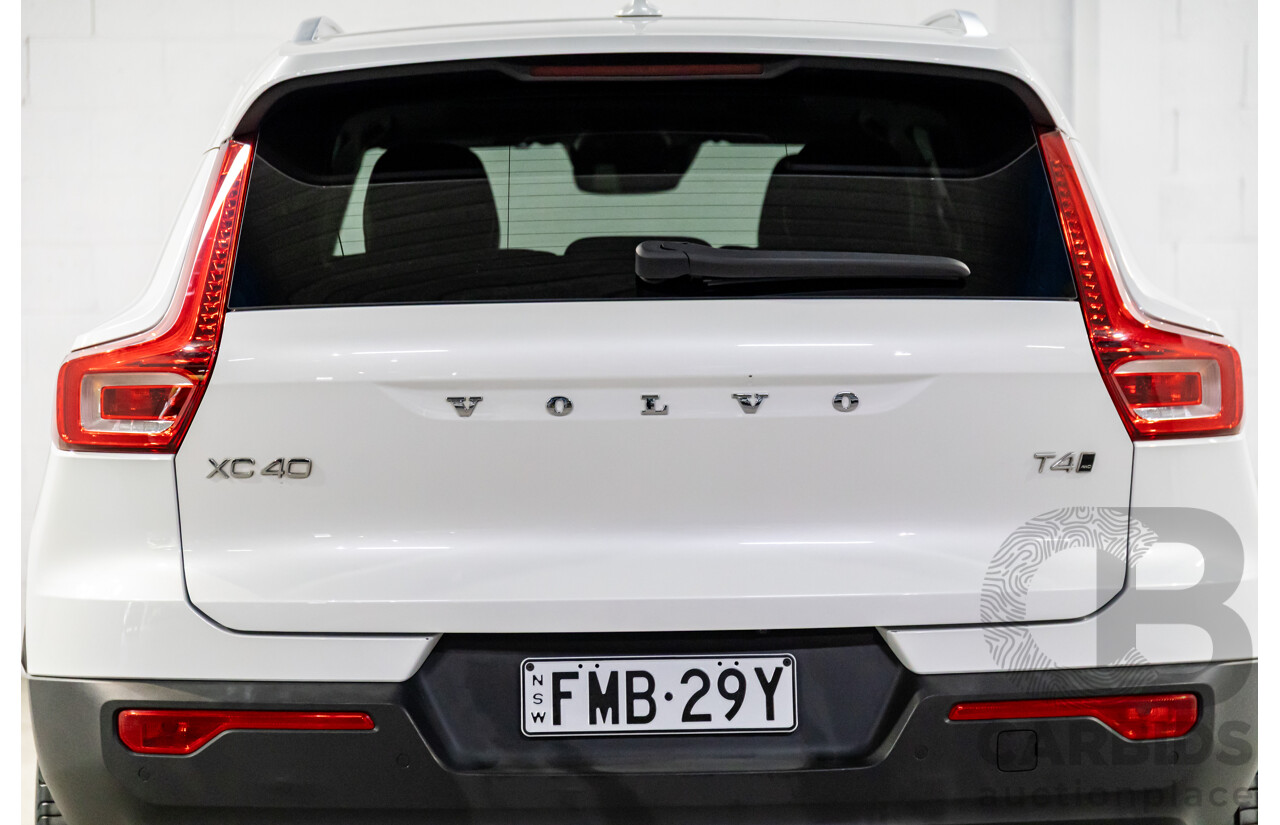 08/2020 Volvo XC40 T4 Inscription (AWD) AWD 536 MY21 4d Wagon Crystal White Pearl Turbo 2.0L