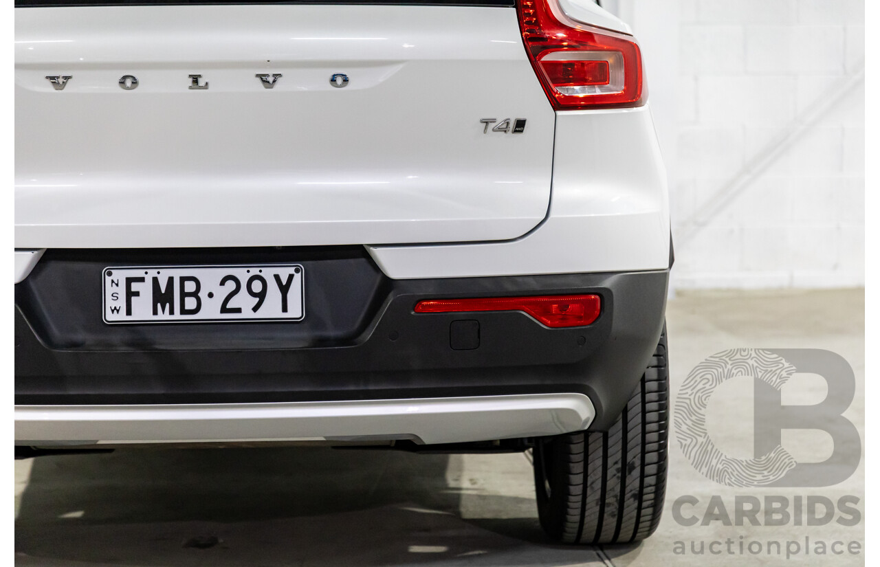 08/2020 Volvo XC40 T4 Inscription (AWD) AWD 536 MY21 4d Wagon Crystal White Pearl Turbo 2.0L