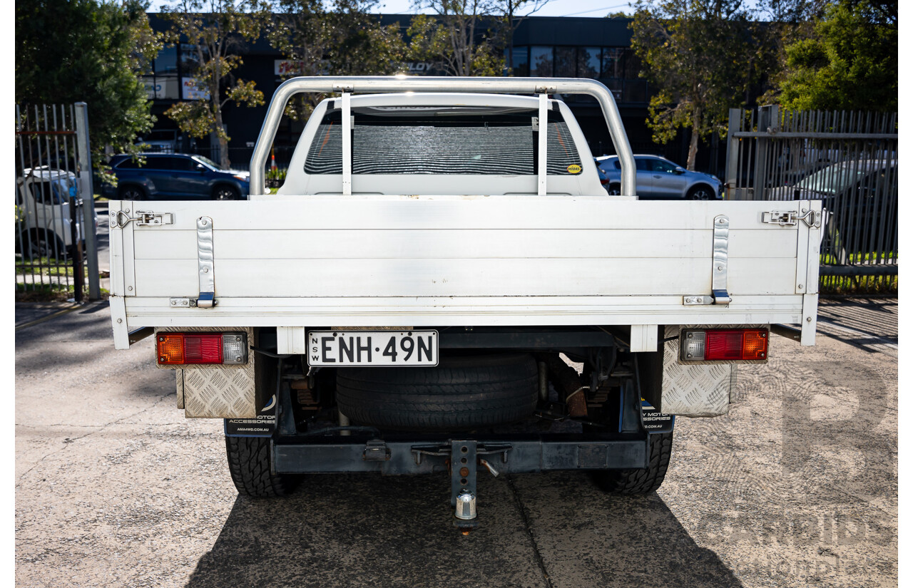 1/2014 Ford Ranger XL 3.2 (4x4) PX Dual C/Chas Cool White Turbo Diesel 3.2L