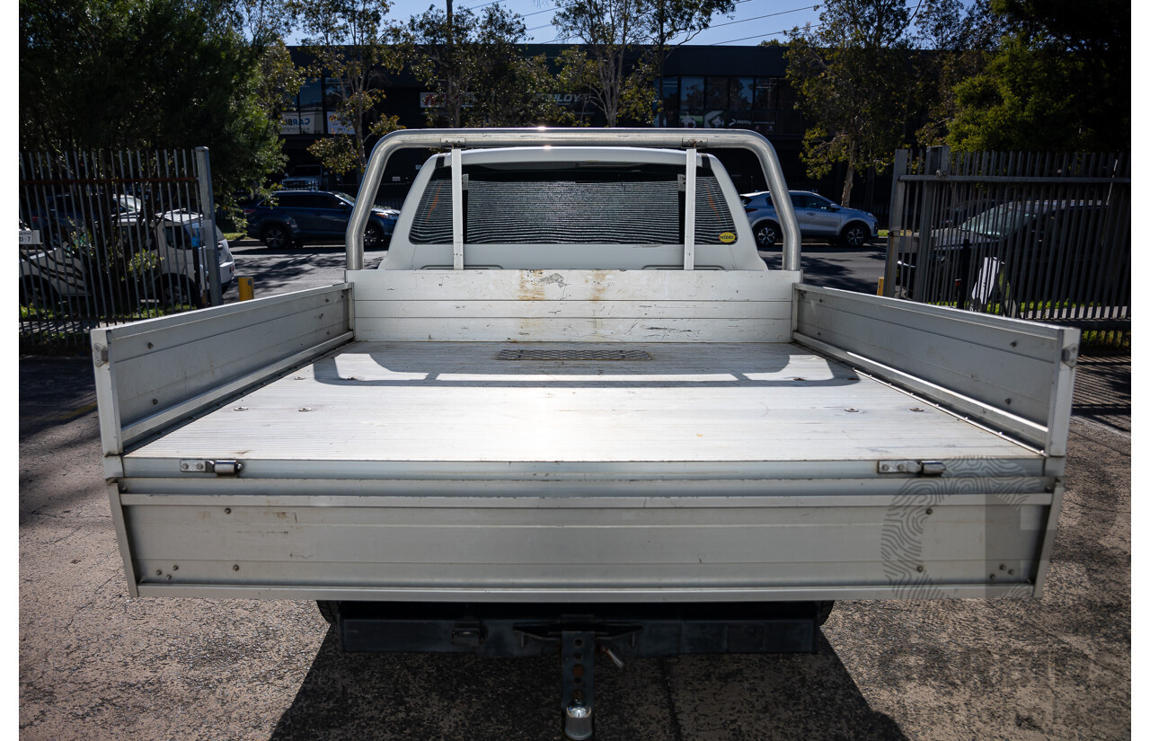 1/2014 Ford Ranger XL 3.2 (4x4) PX Dual C/Chas Cool White Turbo Diesel 3.2L