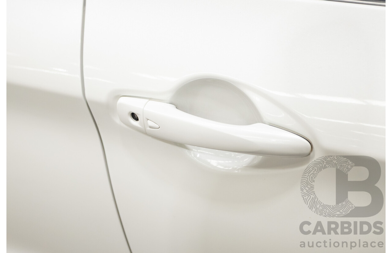 03/2016 Nissan Qashqai Ti FWD J11 4D Wagon Ivory Pearl White 2.0L
