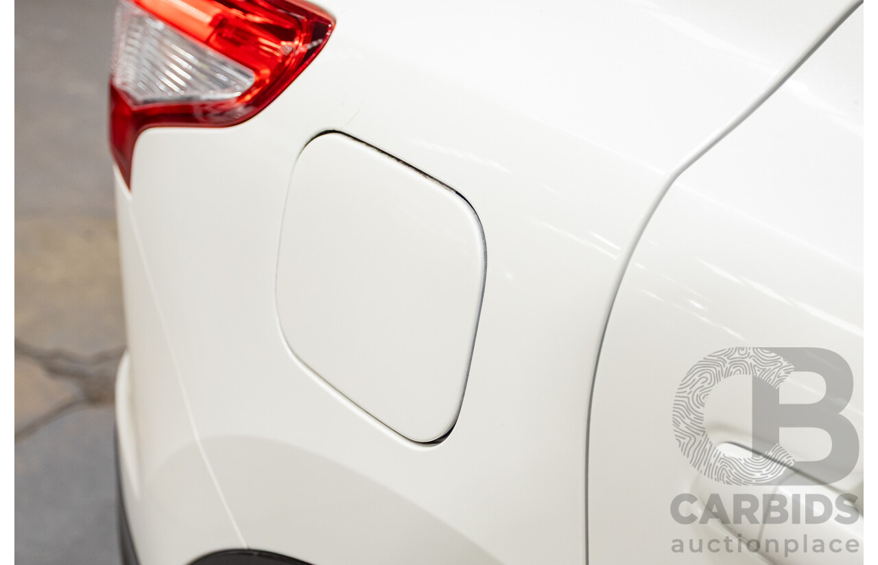 03/2016 Nissan Qashqai Ti FWD J11 4D Wagon Ivory Pearl White 2.0L