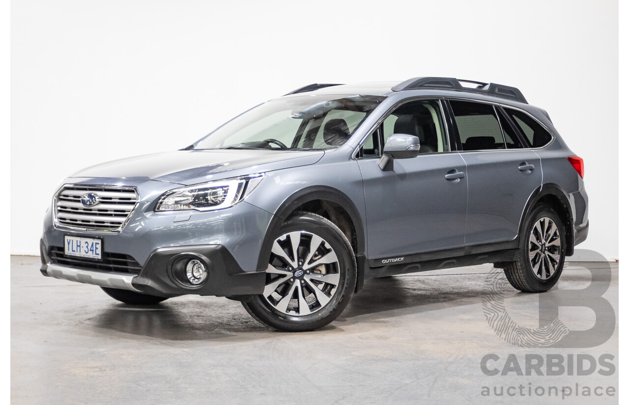 08/2016 Subaru Outback 2.0D Premium (AWD) MY16 4D Wagon Platinum Grey Turbo Diesel 2.0L