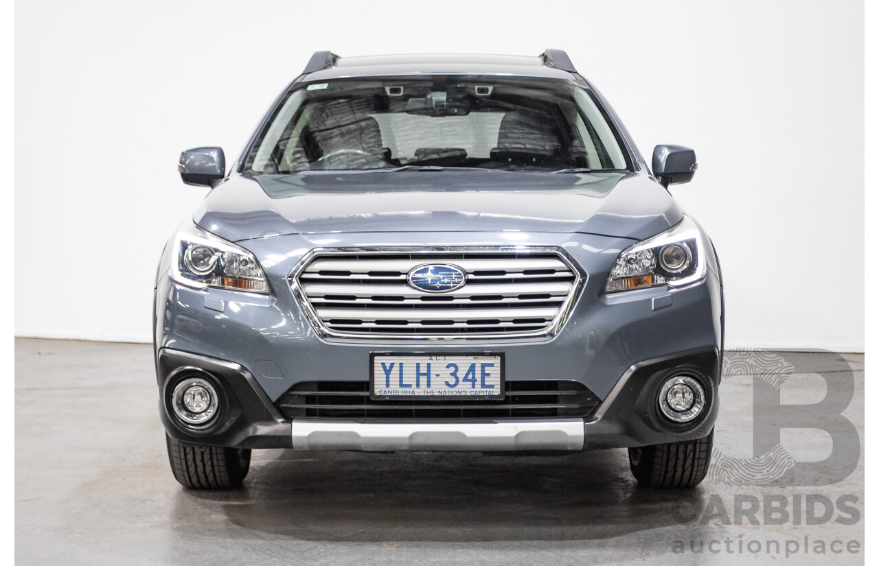 08/2016 Subaru Outback 2.0D Premium (AWD) MY16 4D Wagon Platinum Grey Turbo Diesel 2.0L