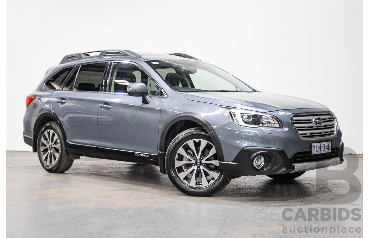 08/2016 Subaru Outback 2.0D Premium (AWD) MY16 4D Wagon Platinum Grey Turbo Diesel 2.0L