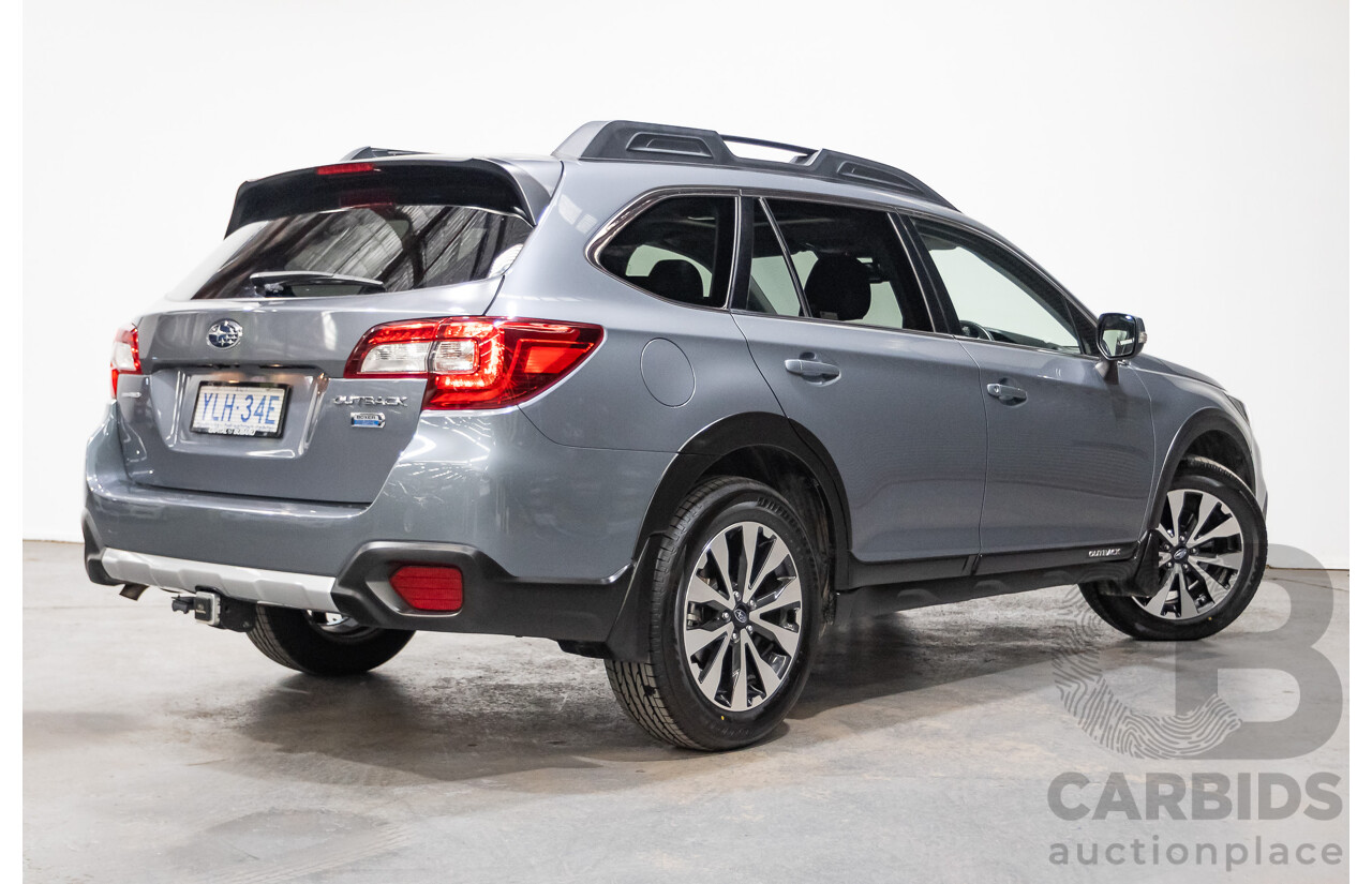 08/2016 Subaru Outback 2.0D Premium (AWD) MY16 4D Wagon Platinum Grey Turbo Diesel 2.0L