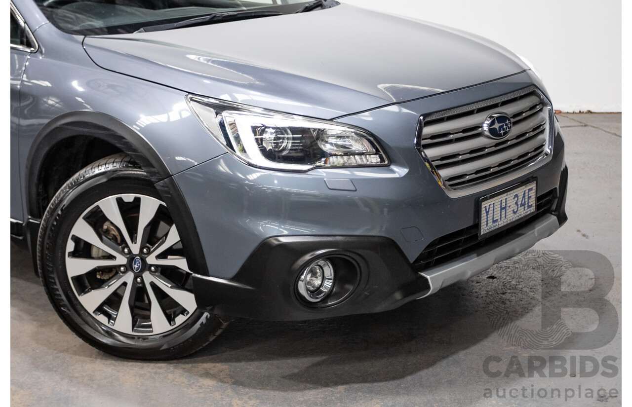 08/2016 Subaru Outback 2.0D Premium (AWD) MY16 4D Wagon Platinum Grey Turbo Diesel 2.0L
