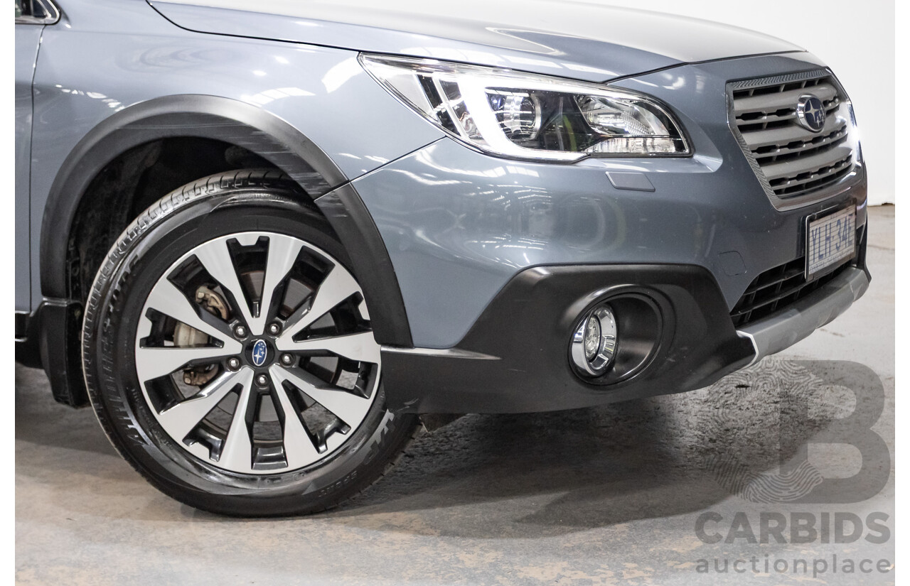 08/2016 Subaru Outback 2.0D Premium (AWD) MY16 4D Wagon Platinum Grey Turbo Diesel 2.0L