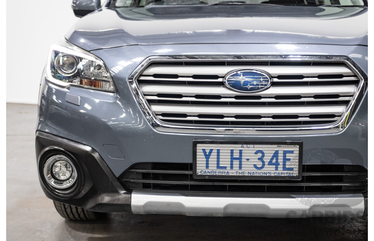 08/2016 Subaru Outback 2.0D Premium (AWD) MY16 4D Wagon Platinum Grey Turbo Diesel 2.0L