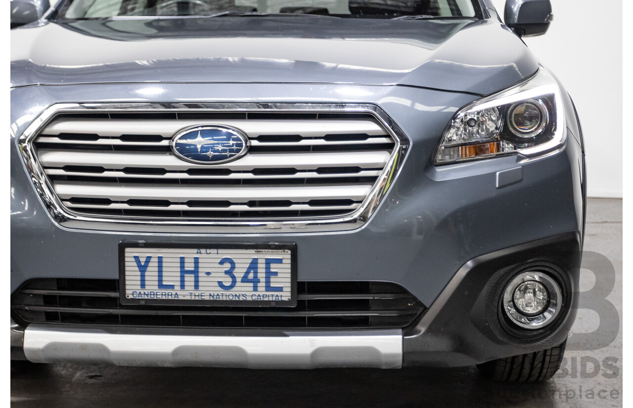 08/2016 Subaru Outback 2.0D Premium (AWD) MY16 4D Wagon Platinum Grey Turbo Diesel 2.0L