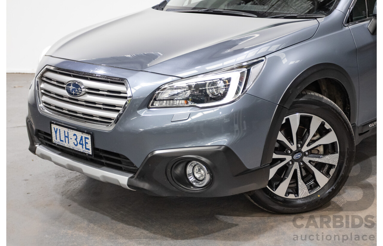 08/2016 Subaru Outback 2.0D Premium (AWD) MY16 4D Wagon Platinum Grey Turbo Diesel 2.0L