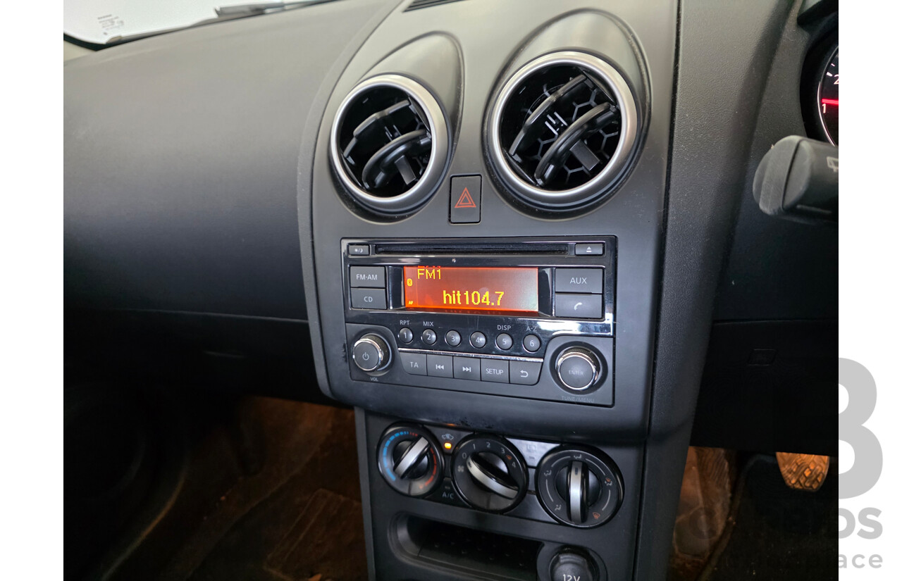 5/2012 Nissan Dualis ST (4x2) J10 SERIES II 4d Wagon Black 2.0L