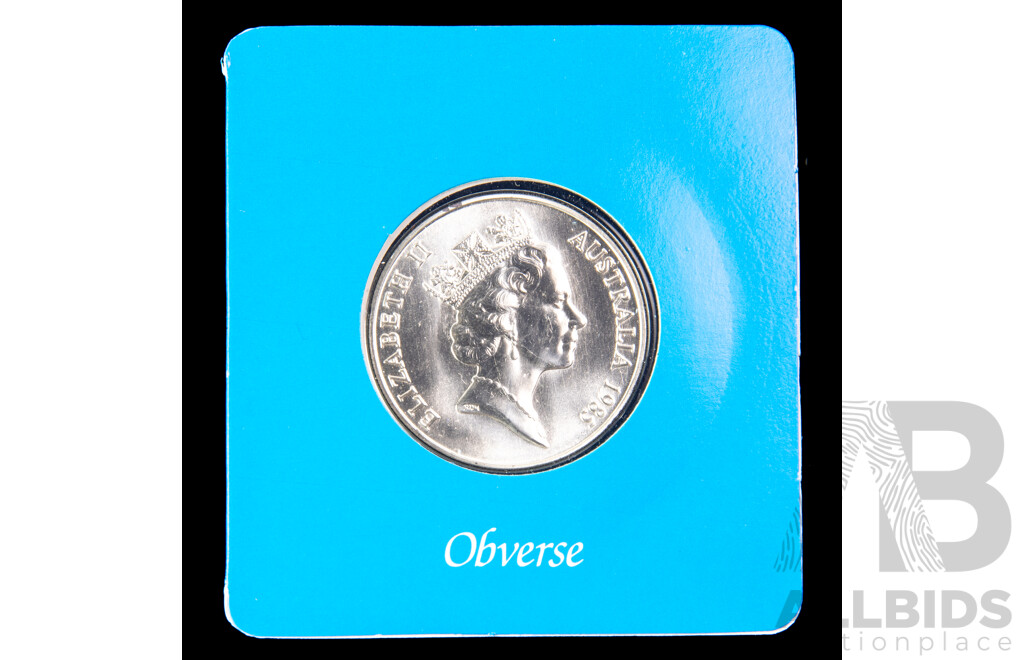 Australian RAM 1985 Silver Ten Dollar Coin, State Series, Victoria .925