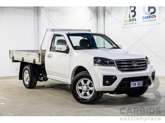 1/2021 Great Wall Steed (4x4) K2 C/Chas Pure White Turbo Diesel 2.0L