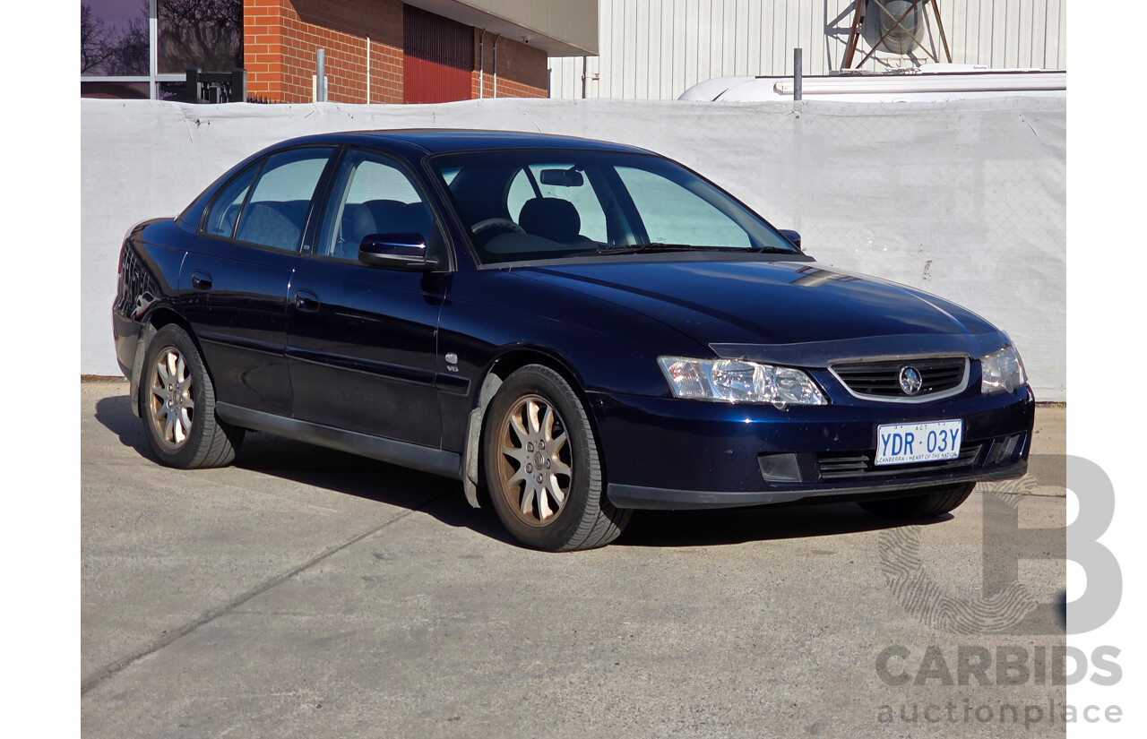 7/2003 Holden Commodore Equipe VY 4d Sedan Blue 3.8L