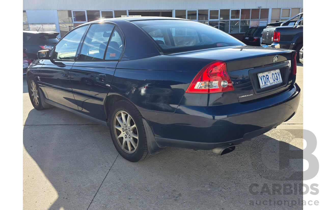 7/2003 Holden Commodore Equipe VY 4d Sedan Blue 3.8L