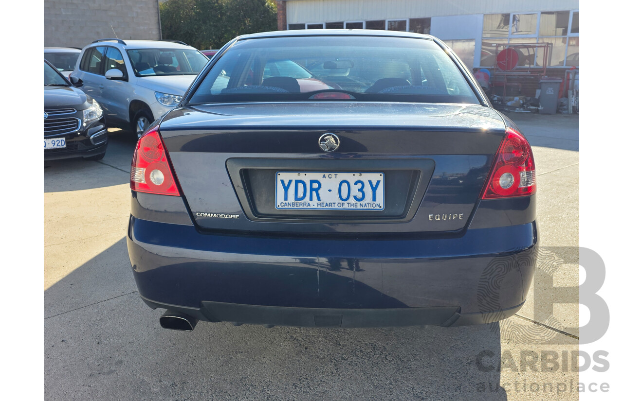 7/2003 Holden Commodore Equipe VY 4d Sedan Blue 3.8L