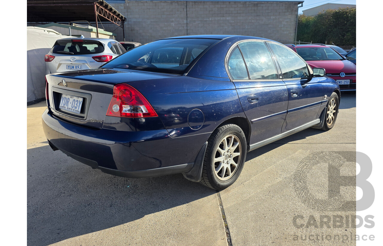 7/2003 Holden Commodore Equipe VY 4d Sedan Blue 3.8L