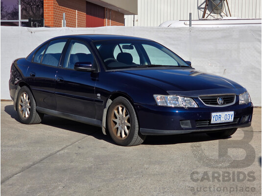 7/2003 Holden Commodore Equipe VY 4d Sedan Blue 3.8L