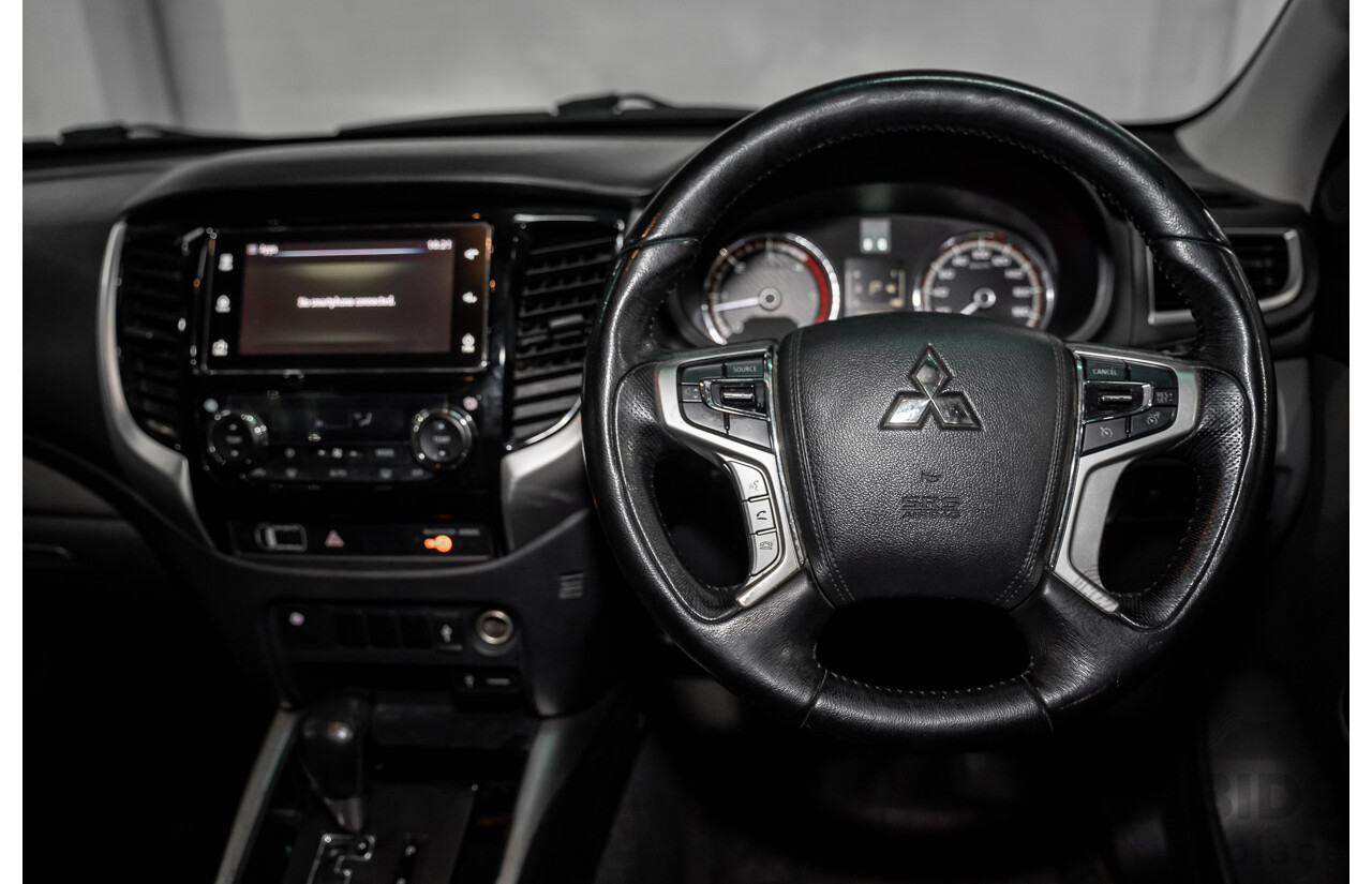 04/2017 Mitsubishi Triton GLS (4x4) MQ MY17 Dual Cab Utility Sterling Silver Metallic Turbo Diesel 2.4L