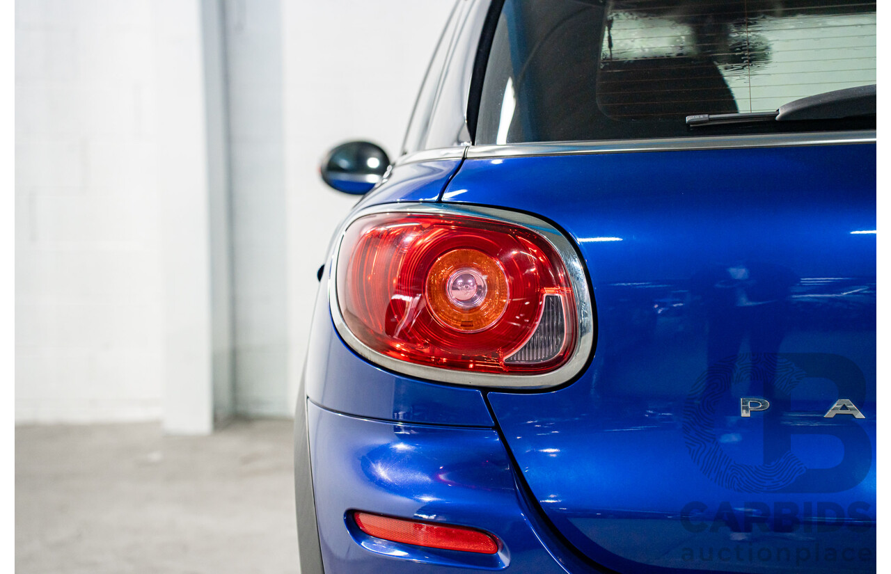6/2013 Mini Paceman Cooper S R61 3d Hatchback Starlight Blue Metallic Turbo 1.6L