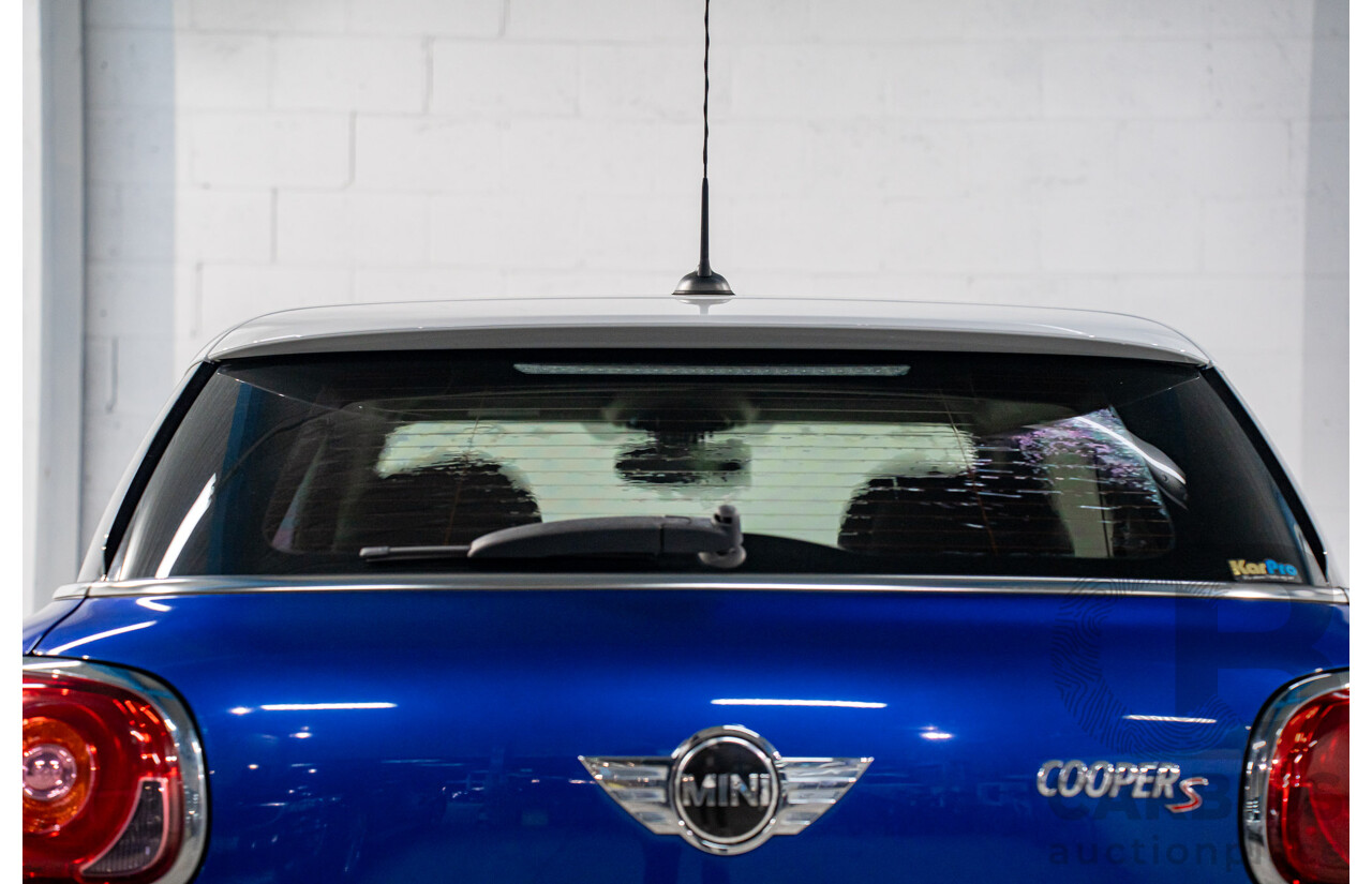 6/2013 Mini Paceman Cooper S R61 3d Hatchback Starlight Blue Metallic Turbo 1.6L