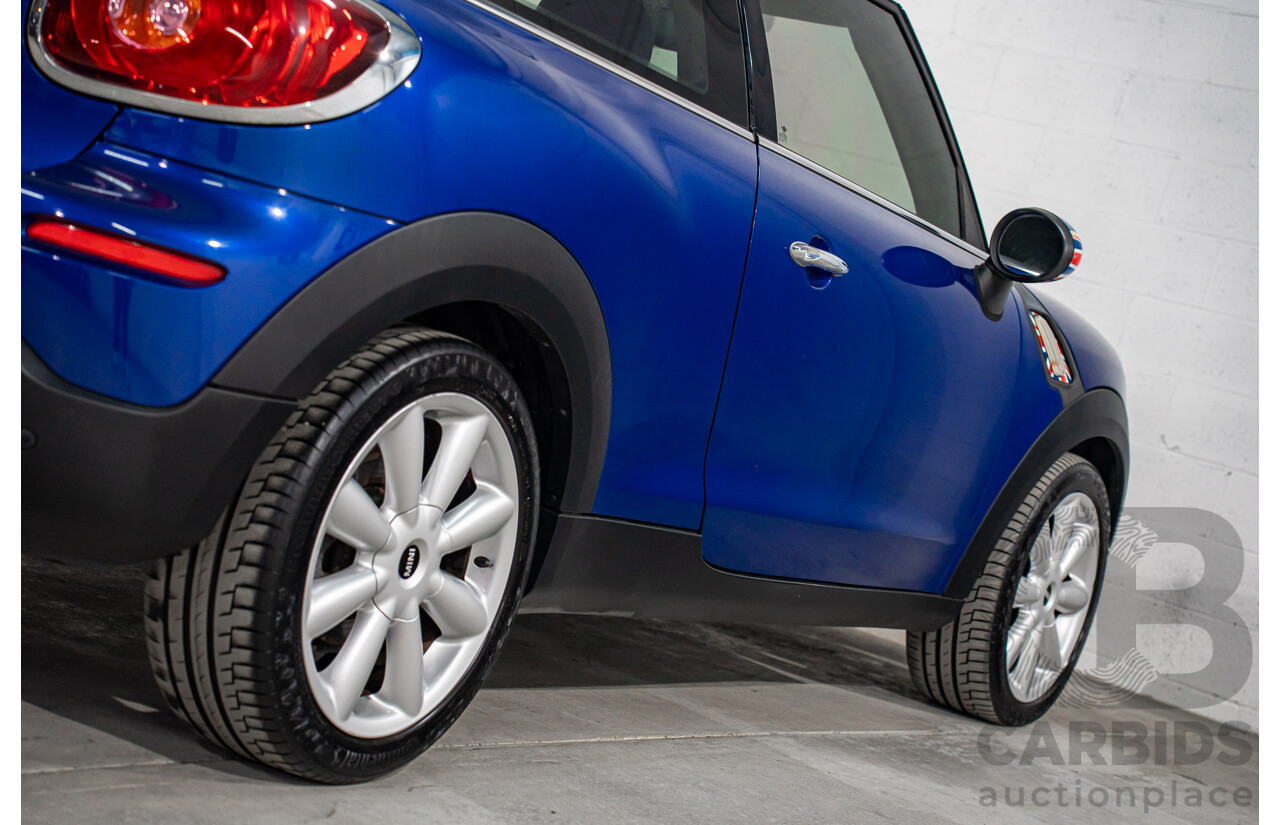 6/2013 Mini Paceman Cooper S R61 3d Hatchback Starlight Blue Metallic Turbo 1.6L
