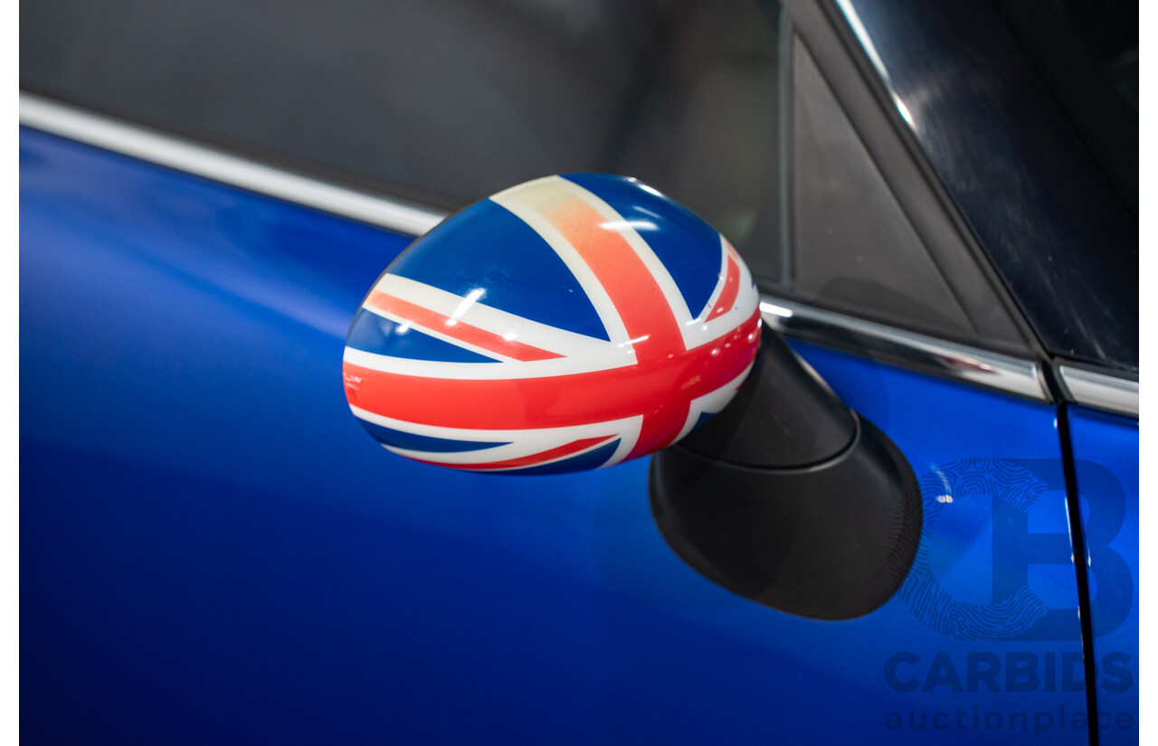 6/2013 Mini Paceman Cooper S R61 3d Hatchback Starlight Blue Metallic Turbo 1.6L