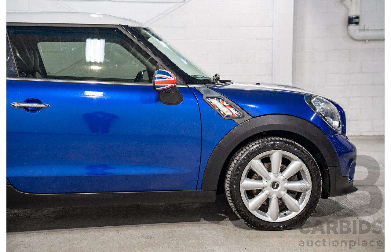 6/2013 Mini Paceman Cooper S R61 3d Hatchback Starlight Blue Metallic Turbo 1.6L