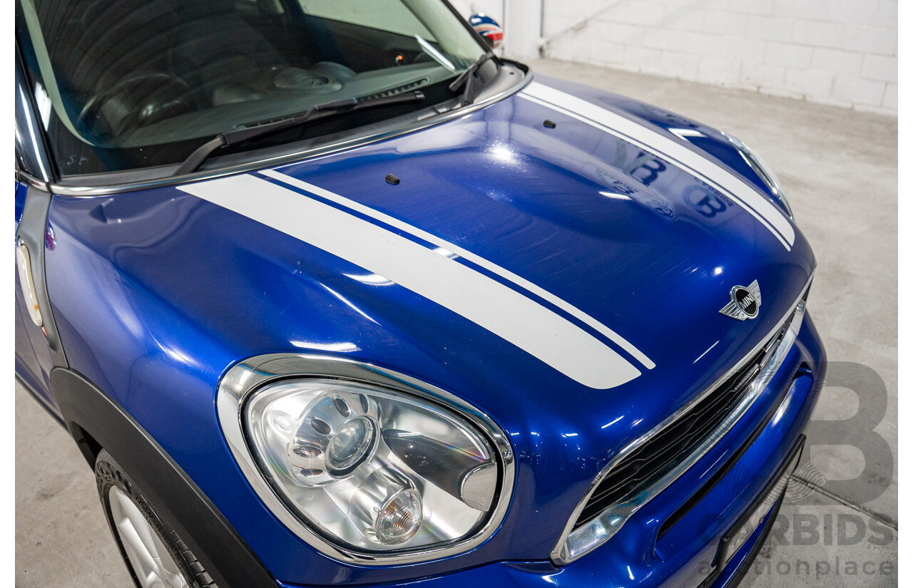 6/2013 Mini Paceman Cooper S R61 3d Hatchback Starlight Blue Metallic Turbo 1.6L