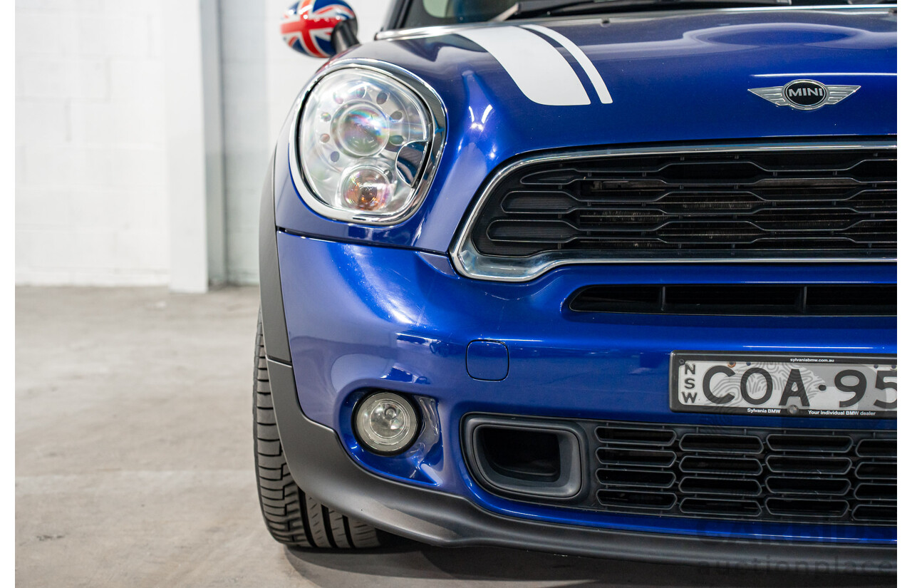 6/2013 Mini Paceman Cooper S R61 3d Hatchback Starlight Blue Metallic Turbo 1.6L