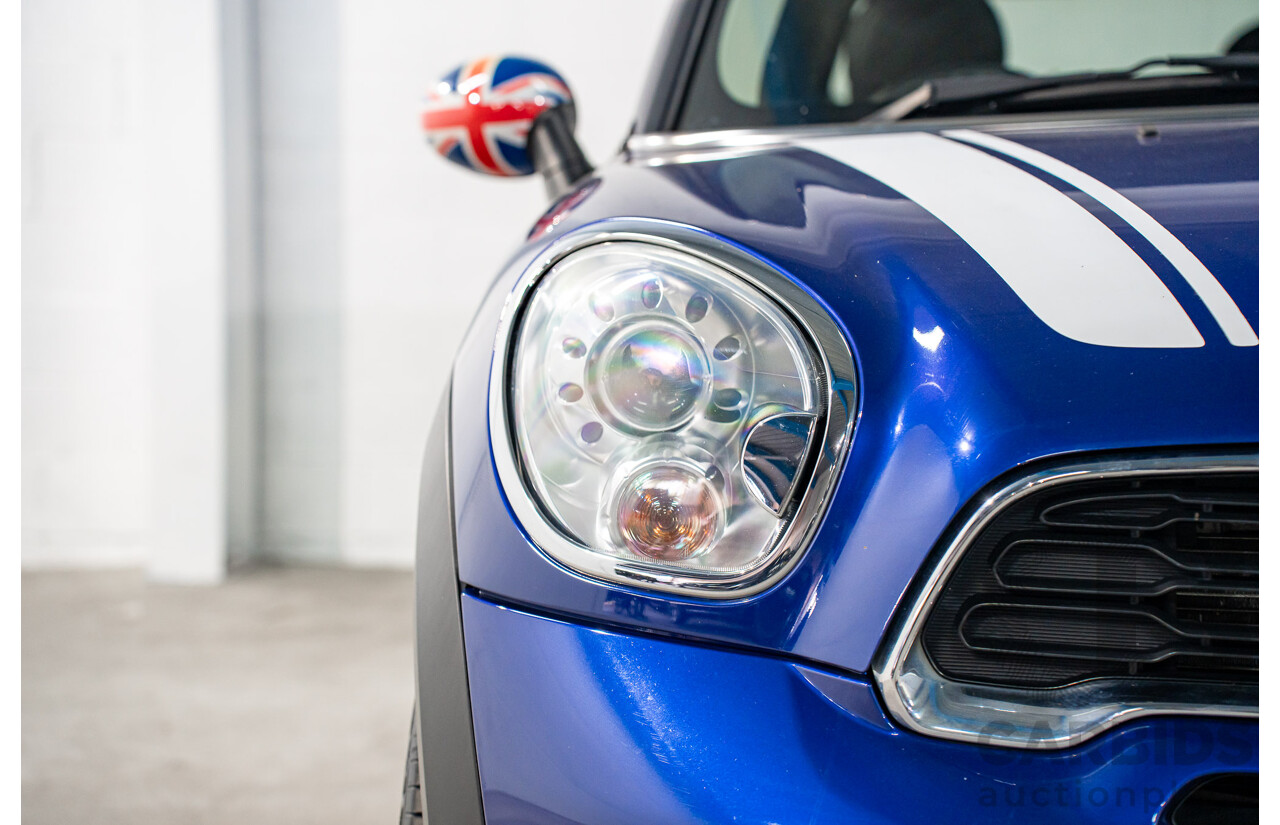 6/2013 Mini Paceman Cooper S R61 3d Hatchback Starlight Blue Metallic Turbo 1.6L