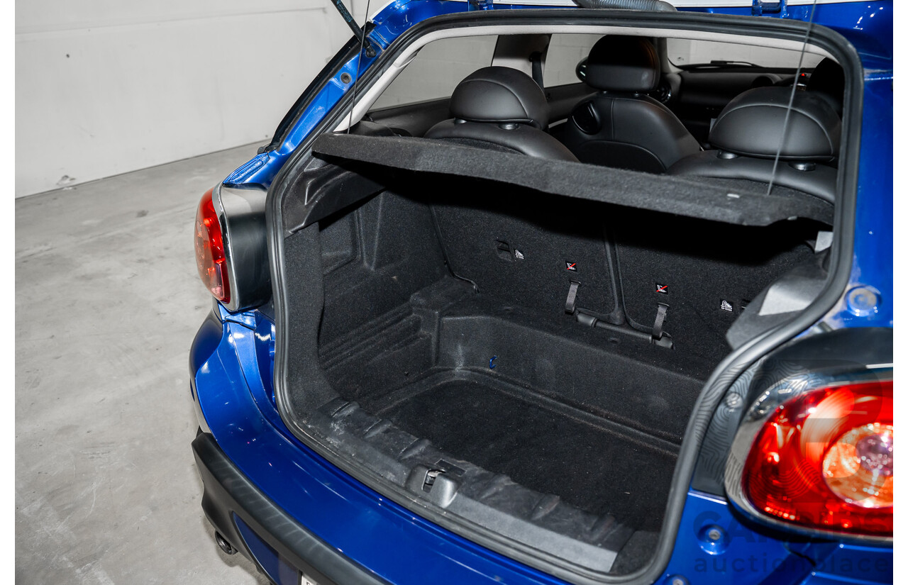 6/2013 Mini Paceman Cooper S R61 3d Hatchback Starlight Blue Metallic Turbo 1.6L