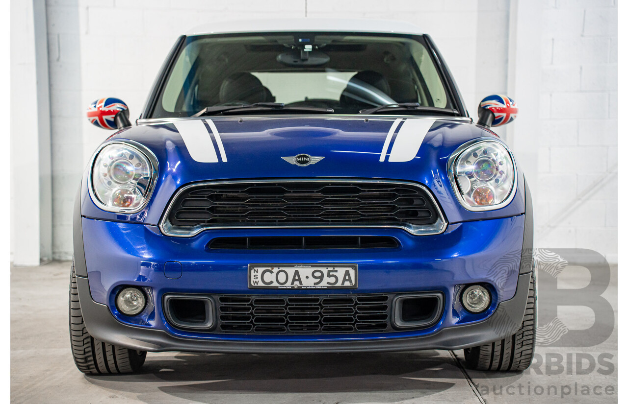 6/2013 Mini Paceman Cooper S R61 3d Hatchback Starlight Blue Metallic Turbo 1.6L