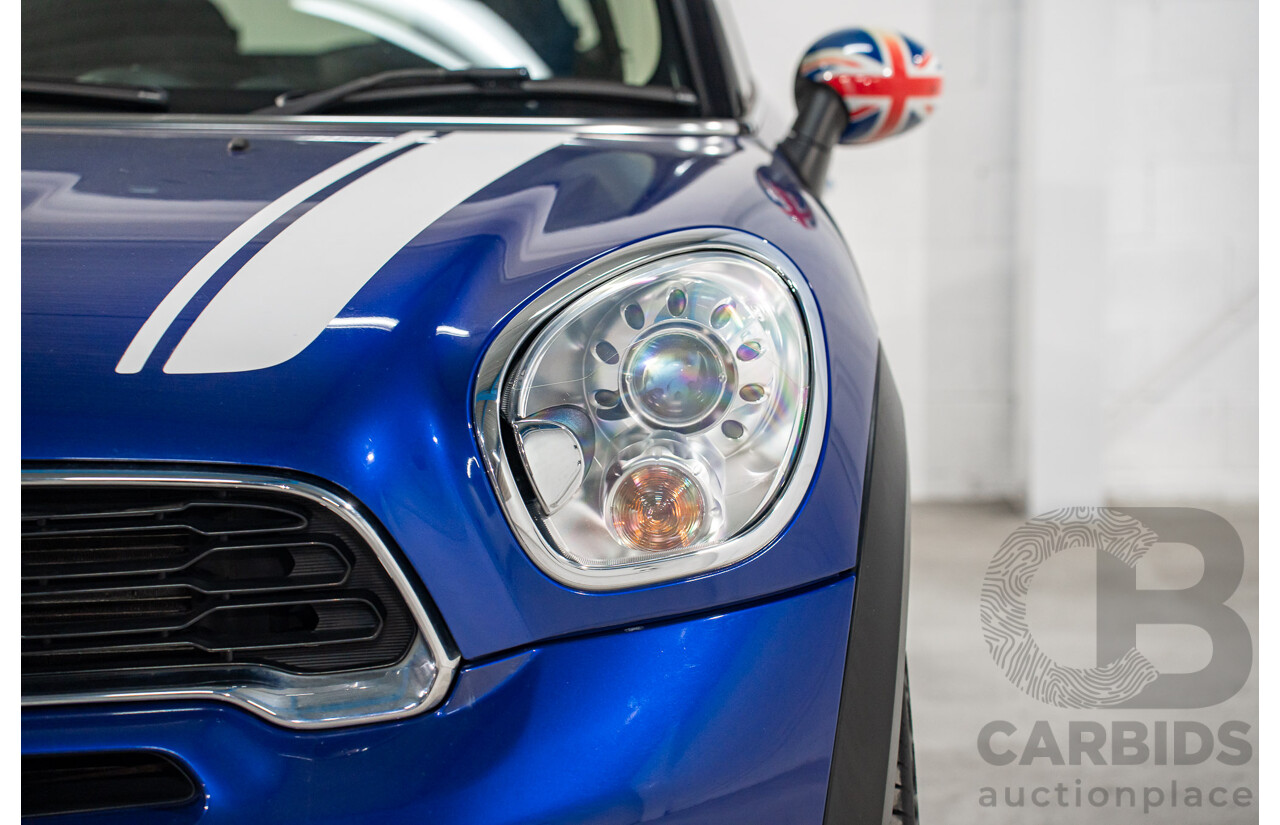 6/2013 Mini Paceman Cooper S R61 3d Hatchback Starlight Blue Metallic Turbo 1.6L