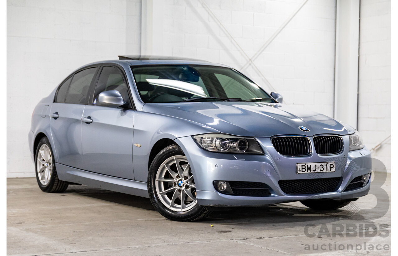 12/2009 BMW 320i Executive E90 MY09 4d Sedan Bluewater Metallic 2.0L