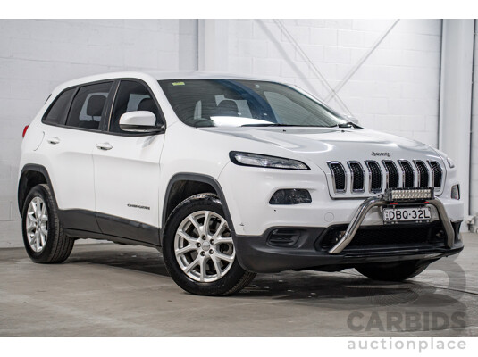 2/2015 Jeep Cherokee Sport (4x2) KL MY15 4d Wagon Bright White 2.4L