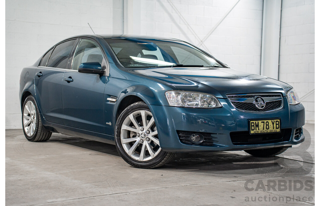 8/2011 Holden Berlina International VE II 4d Sedan Karma Blue V6 3.0L