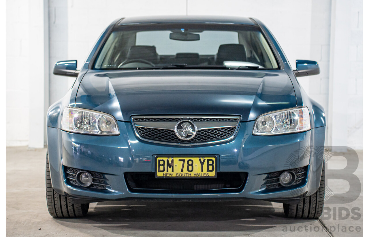 8/2011 Holden Berlina International VE II 4d Sedan Karma Blue V6 3.0L