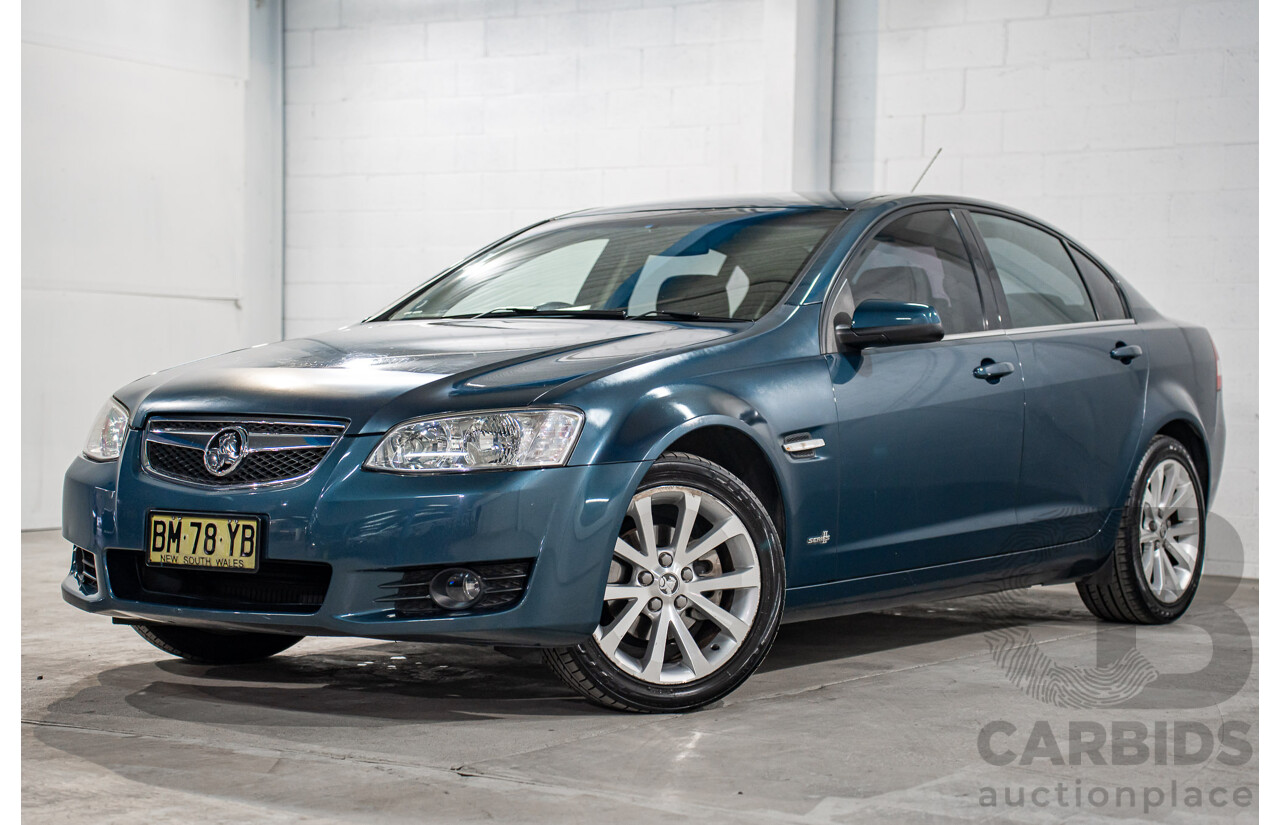 8/2011 Holden Berlina International VE II 4d Sedan Karma Blue V6 3.0L