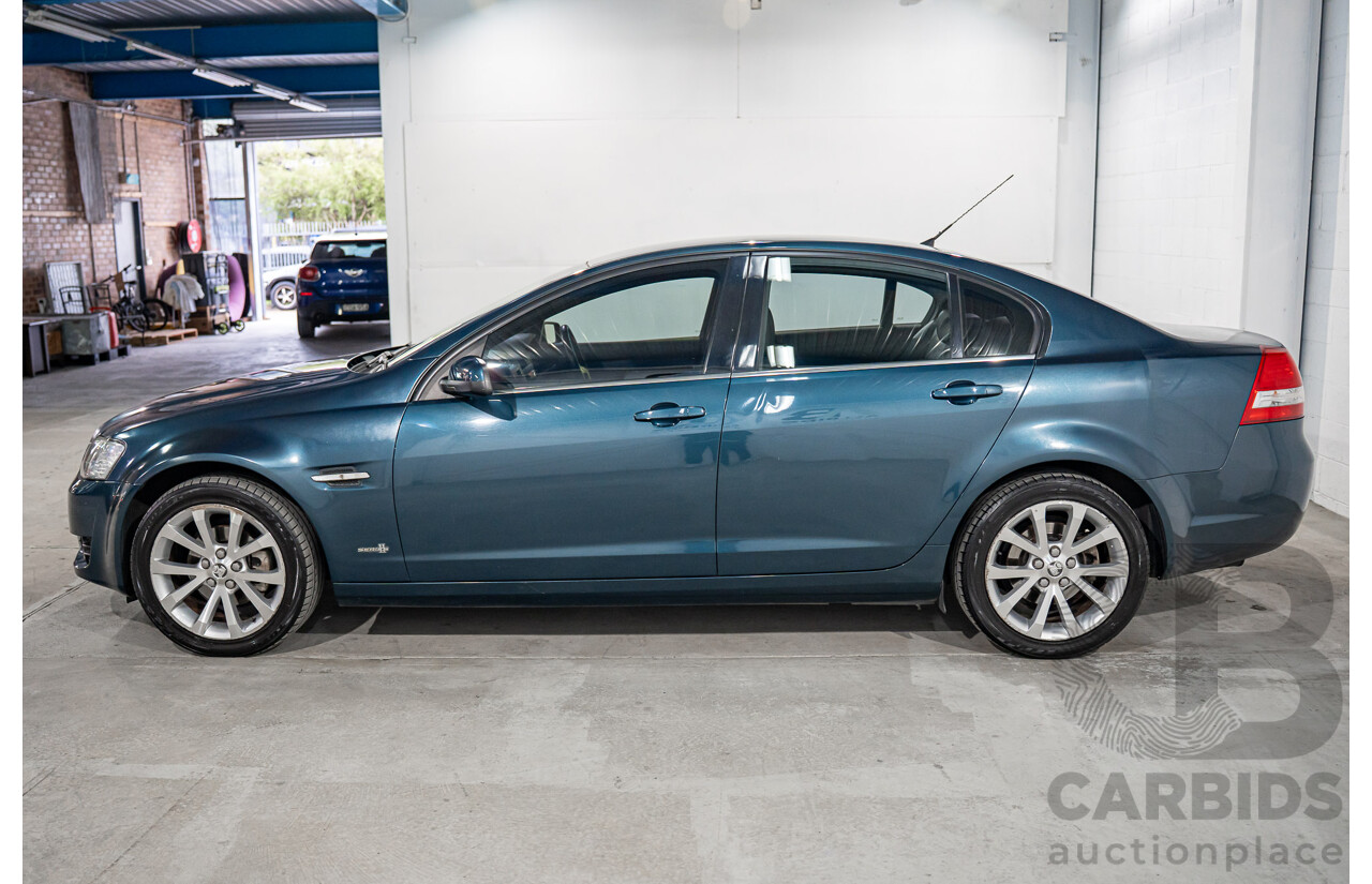 8/2011 Holden Berlina International VE II 4d Sedan Karma Blue V6 3.0L